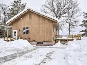 Lakefront Mercer Home Private Dock and Kayaks!