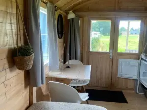 Pipowagen op Camperplaats Vechtdal