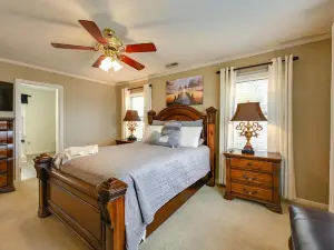 Dock & Kayaks: Lakefront Roanoke Rapids Home