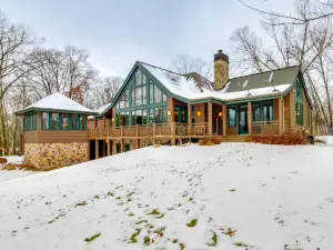 Private Lake & Trail Access: Home in Jacobson!