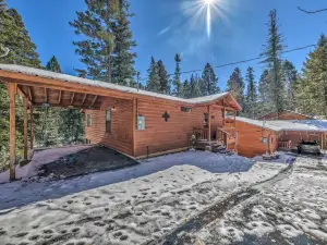 Charming Coppertop Cloudcroft Cabin 3 Mi to Ski