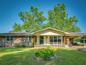 Delaware Vacation Rental: Walk to Lake Dardanelle!