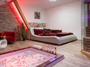 Romantický Wellness Suite Hotel Heinz