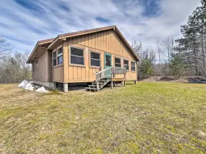 Michigan Retreat on 10 Acres Hike, Fish and Explore