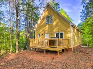 Chic Lake Sinclair Retreat with Dock and Hot Tub!