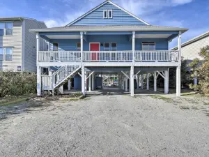 Steps to Sunset Beach Canal-Front Home with Dock!