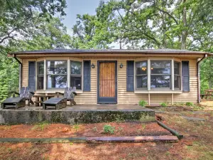 Baldwin Vacation Rental Cabin on Little Lake!