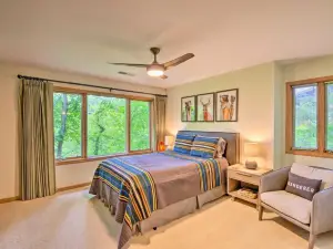 Quiet Riverfront Escape with Deck and Fly Fishing!
