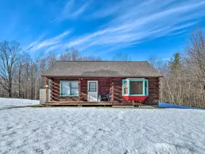 High Peak Heaven Cozy Log Cabin on 1 Acre!