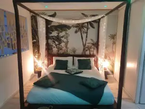 Gîtes Mas des Rochers - Romance Tropicale Avec Spa
