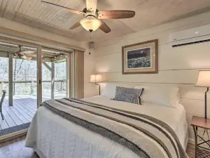Stunning Culloden Cabin with Deck and Creek View!