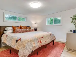 Mid-Century Modern Lake Cottage in Indiana!