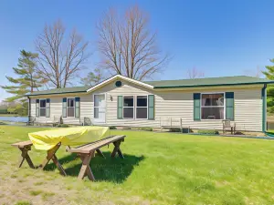 Peaceful Lakefront Home w/ Deck in West Branch!