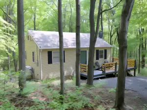 A Humble Abode - - Pet Friendly, Fire Pit, Deck, Grill, Wood Stove, Games, Wifi, 6 Acres