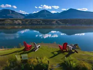 The Eden I Lake View I Smart TV I BBQ I Sleeps 4 I