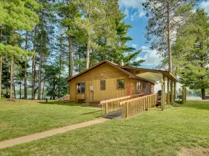 Lakefront Chetek Vacation Rental with Private Dock!
