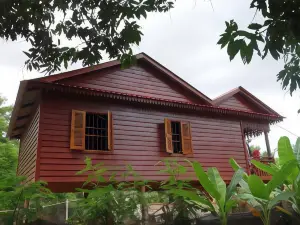 真實柬埔寨吳哥鄉間房屋
