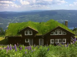 Norefjell - Storhytte Med Jacuzzi og Fantastisk Beliggenhet