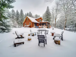 Idyllic Cabin Getaway w/ Hot Tub by Titus Mountain