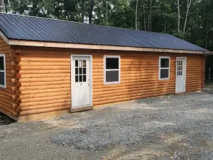 Charming cabin in the birches right on the atv trail!