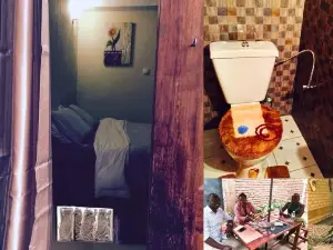 Bar. Restaurant. Guesthouse