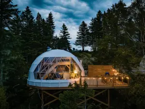 Domes Rocher Percé at Domaine Renard