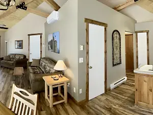Unique Treehouse in the woods with a fabulous Lake Superior view