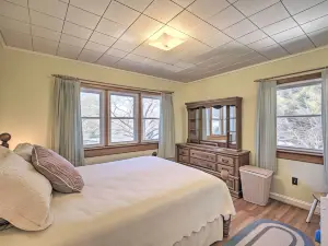 Quaint Creekside Home w/ Spacious Deck & Yard