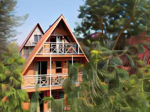 StayVista at Wooden House with Jacuzzi