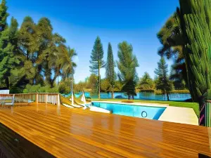 Luxury Riverside Estate - 3Br Home or 1Br Cottage or Both - Sleeps 14 - Swim, Fish, Relax, Refresh