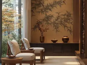 Meditation 山楂樹丨自然空間丨中式禪意素食文化民宿（公母山店）