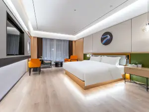 징청 스마트 호텔 (칭다오 황다오 황금 해변 리조트 안쯔 지하철역)