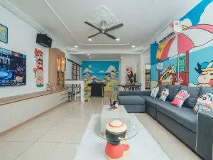 ShinChan Chill 14pax Homestay@Bukit Indah