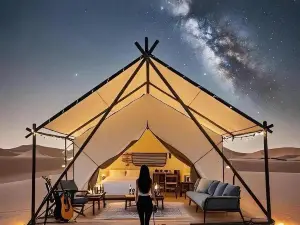 敦煌去野e族沙漠露營星空民宿（鳴沙山月牙泉景區店）