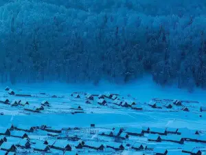 牧野拾光·觀悅 Vacation Time雪山觀景民宿（喀納斯景區店）