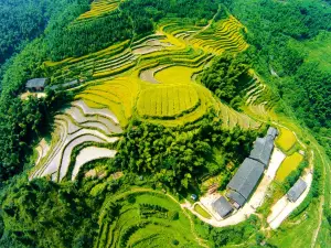桃源梯田远山民宿