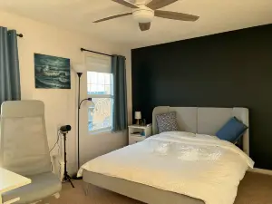 Entire living room and bedrooms