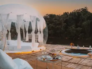 The Three Bubble Houses