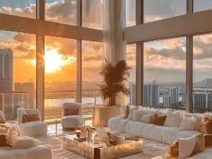 Happy Duo·Art Homestay City of Dreams·Art Loft hotel (Olympic Sports Center Store)