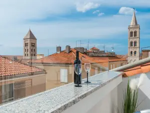 Old town apartment with balcony