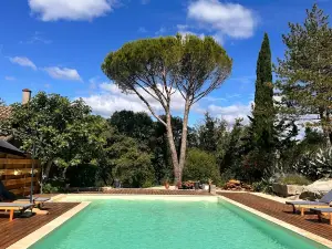 Cottage Sauge on large domain with Pool, Spa, Tennis