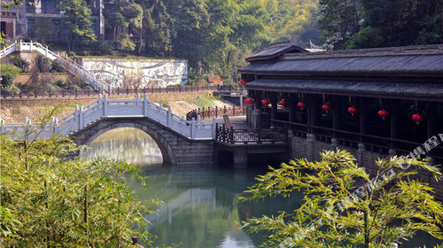 重庆金盆湖别墅度假酒店1-3晚 永川茶山竹海景区门票2