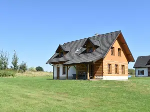 Comfortable Holiday Home in Bozanov With its own Sauna and Panoramic View