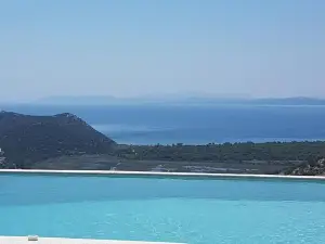 Red Grey Sea View Villa