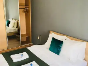 Large Art Deco Flat 100m2 in City Center - Parking