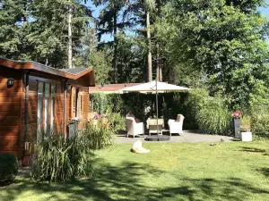 Chalet in Holiday Park With Spacious Living Room, Large Enclosed Garden and Unobstructed View