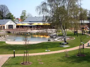 Familien Wellness Hotel Seeklause Mit großem Abenteuerspielplatz "Piraten-Insel-Usedom"