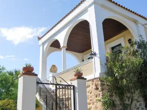 5 Bedrooms Villa at Limnos 250 m Away from the Beach with Sea View Enclosed Garden and Wifi