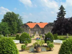 Villa Imperia, Museums-Hotel, Treppensteigen