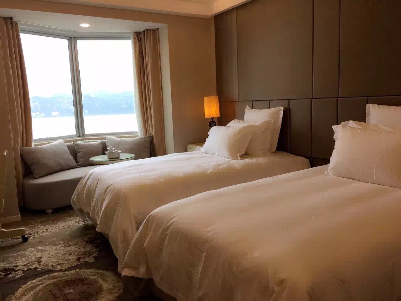 汕头嘉和海景酒店-豪华海景双床房(会员特惠)(携手华南)
